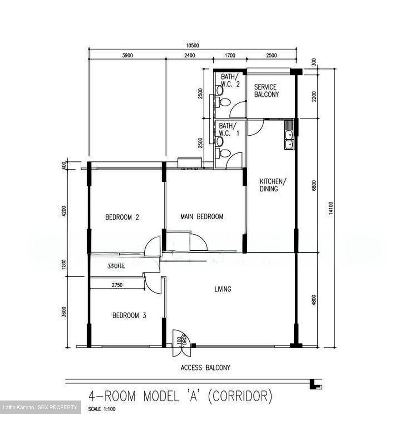 Blk 871 Woodlands Street 81 (Woodlands), HDB 4 Rooms #630266601
